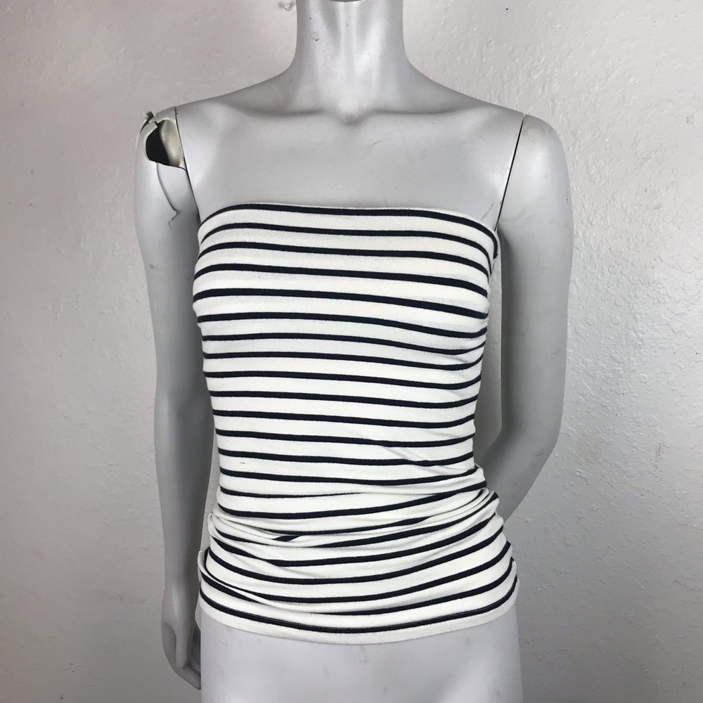 E15 H&M strapless shirt